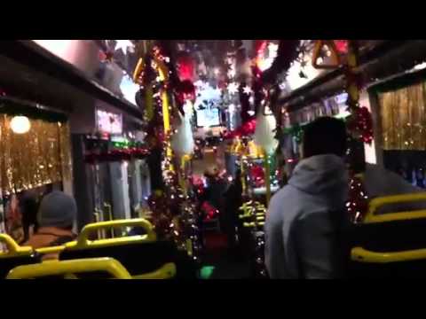 Christmas  in Sydney buses