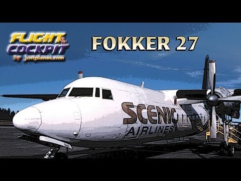 Scenic Fokker 27 over Grand Canyon (2001)