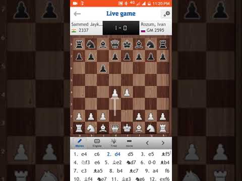 Shete Sammed Jaykumar vs GM Ivan Rozum