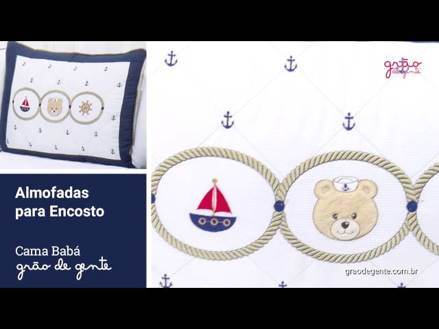 Quarto Econômico para Bebê Elegance Ursinho Marinheiro Marinho | Ref: 60290