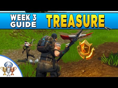 Fortnite - Follow the Treasure Map Found In Flush Factory Guide - Week 3 Treasure Location Guide