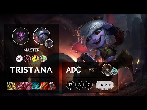 Tristana ADC vs Jhin - KR Master Patch 10.24