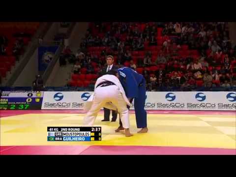 Leandro Guilheiro vs Roman Moustopoulos World Judo Championships 2015