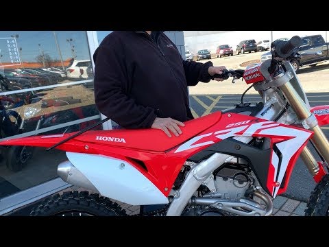 Picking up my New 2019 CRF250R CASH