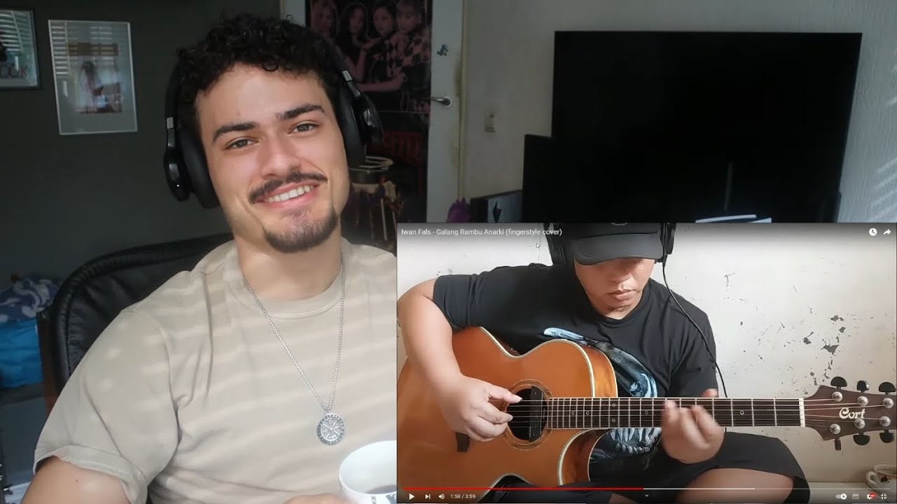 THE BEST!! ALIP BATA - Iwan Fals - Galang Rambu Anarki (fingerstyle cover) REACTION