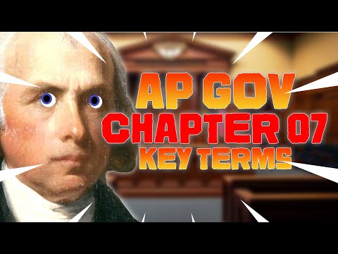 Ap Gov Chapter 7 Key Terms Notes