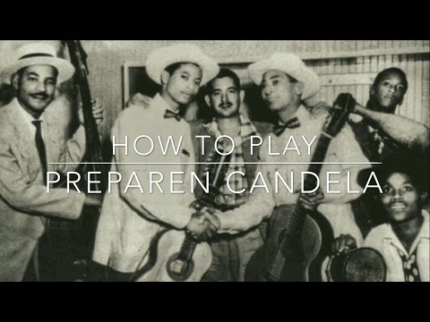 How To Play 'Preparen Candela' on Tres Cubano | Rey Carney | GCE Tuning | Cuban Tres