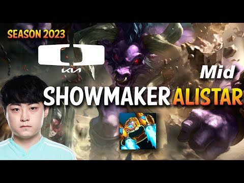 DK Showmaker ALISTAR vs SYNDRA Mid - KR Ranked