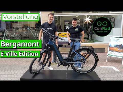 [E-Bikes 2022] Bergamont E-Ville Edition E-Bike - ausführliches Review [ConRad]