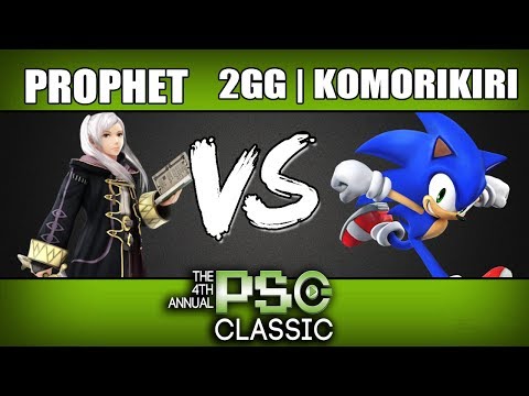 Prophet (Robin) vs 2GG | Komorikiri (Sonic) - Wii U Winners Round 2 PSG Classic 4