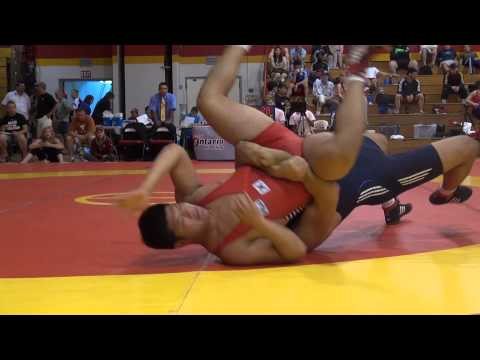 2014 CAN CUP SR FS 125kg Nick Matuhin (GER) vs Seong Kim (KOR)