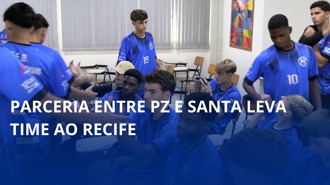Brasileiro Escolar. Parceria entre PZ e Santa leva time ao Recife