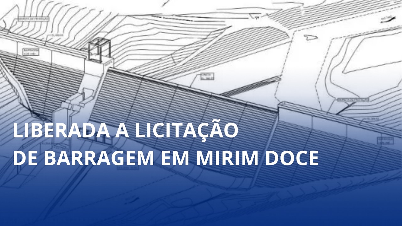 Liberada a licitação de barragem em Mirim Doce