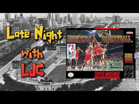 Tecmo Super NBA Basketball - SNES - Late Night with LJC