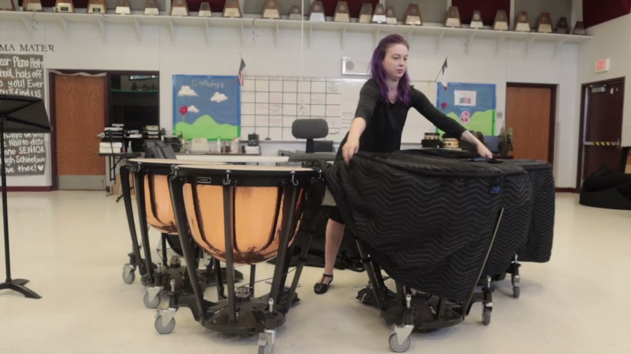 Corps Design #FCTIMPCV-20 Butterfly Timpani Covers