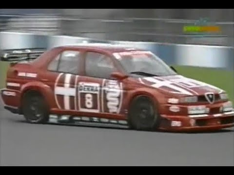 1993 DTM -  Donington - Eurosport (German) - Alfa Romeo 155