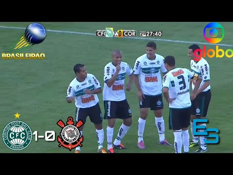 Coritiba 1x0 Corinthians - Brasileirão 2011 (Rede Globo)