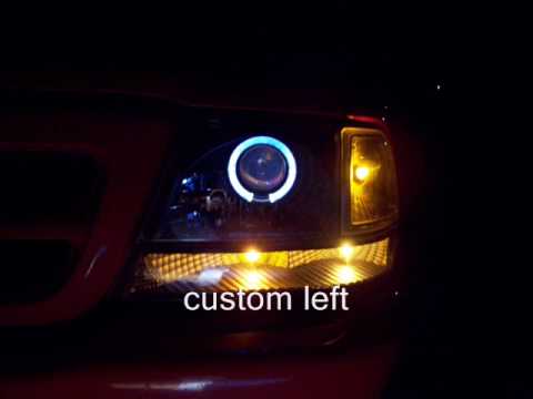 99 ranger black projector headlights and corner lights