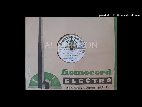 Fred Bird: Bye Bye Blackbird (Berlin 1927)