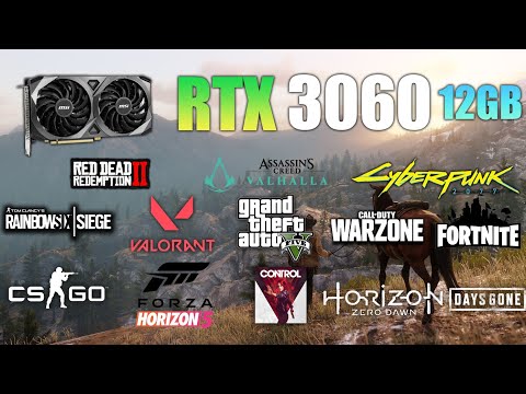 RTX 3060 + i3 10100F Test in 14 Games - RTX 3060 Gaming