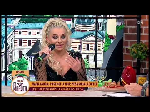 Maria Andria, cu soțul în direct: nu-l iubește, dar el o susține necondiționat