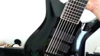 Video thumbnail for New Guitar Day - ESP Japan Stef B8 by whipsy