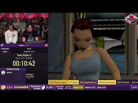 [RU] Tomb Raider II [Any%] от @Cadarev - #ESASummer2023