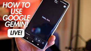 Gemini live on Android - Setup and Demo