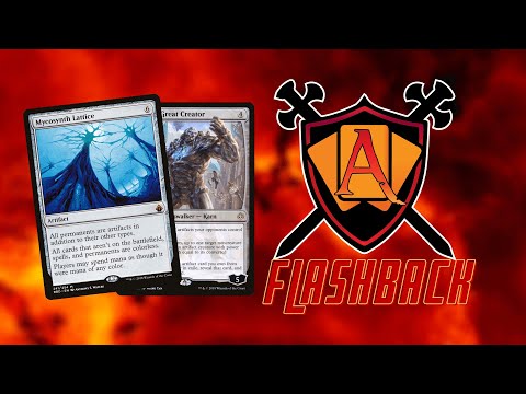 Mycosynth Lattice + Karn COMBO | Flashback | EDH Gameplay