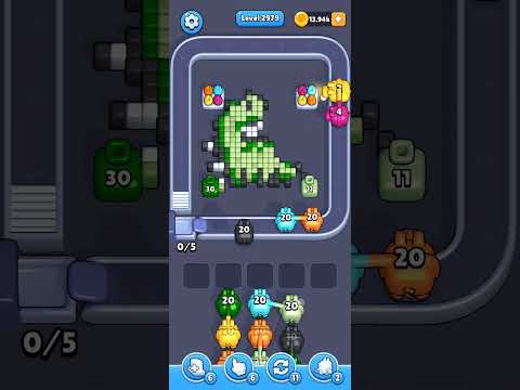 Pixel Flow Level 2979 Walkthrough