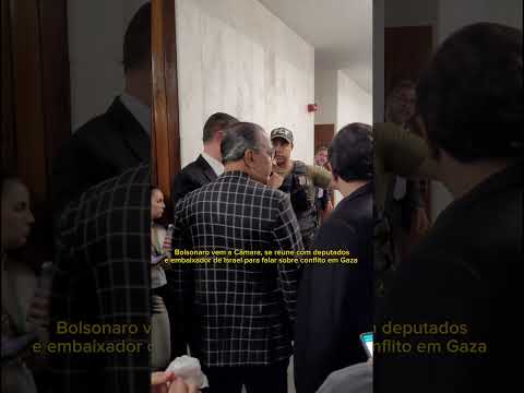 Bolsonaro conversa com deputados e embaixador de Israel sobre guerra em Gaza - 08/11/2023