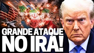 “ATAQUE AO IRÃ E INVASÃO ÀS ILHAS KHARG” - Trump cancela cessar-fogo! Irã promete ataque aos EUA!