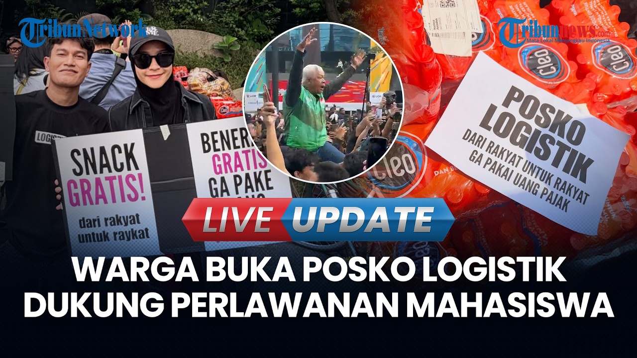 LIVE UPDATE | Dukungan Solidaritas di Trotoar Bundaran HI: Saat Warga Dukung Perlawanan Mahasiswa