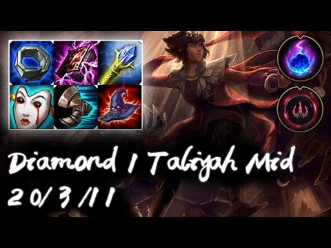 Diamond 1 Taliyah Mid vs Ryze | Korea High Elo Replays