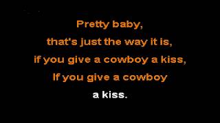Cody Johnson - Give a Cowboy a Kiss (Karaoke)