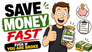 How To Save Money Fast even IF YOU ARE BROKE