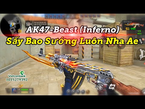 CF Legends | AK47-Beast (Inferno) Hàng Free Sấy Bao Sướng Luôn Nha Ae | Tường CT