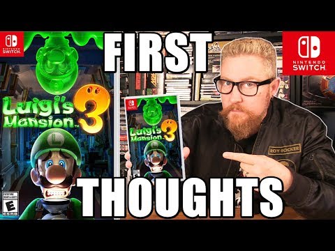 LUIGI'S MANSION 3 (First Thoughts) - Happy Console Gamer