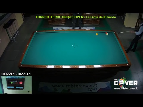 la gioia del biliardo live GOZZI - RIZZO