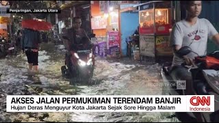 Download lagu Hujan Deras, Sejumlah Wilayah Tergenang Banjir mp3