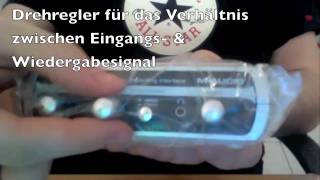 Video thumbnail for UNBOXING M-AUDIO FAST TRACK USB by DrMilchkuh