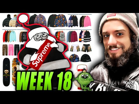 Supreme Christmas Stream 🎄 What You Copping From Week 18?! 🎅