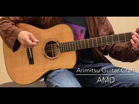 Arimitsu Guitar Craft AMD Bear Claw Spruce/Rose image 15