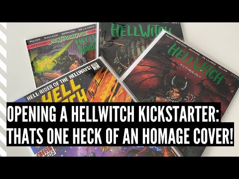 Opening the Hellwitch Kickstarter from Coffin Comics