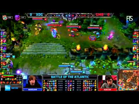 XDG vs GMB - Game 1 - Battle Of The Atlantic Highlights - December 21st, 2013