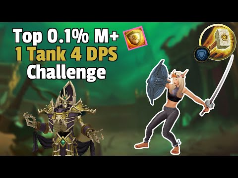 Top 0.1% M+ 🛡️ 1 Tank 4 DPS CHALLENGE 🔥 Theater of Pain +27