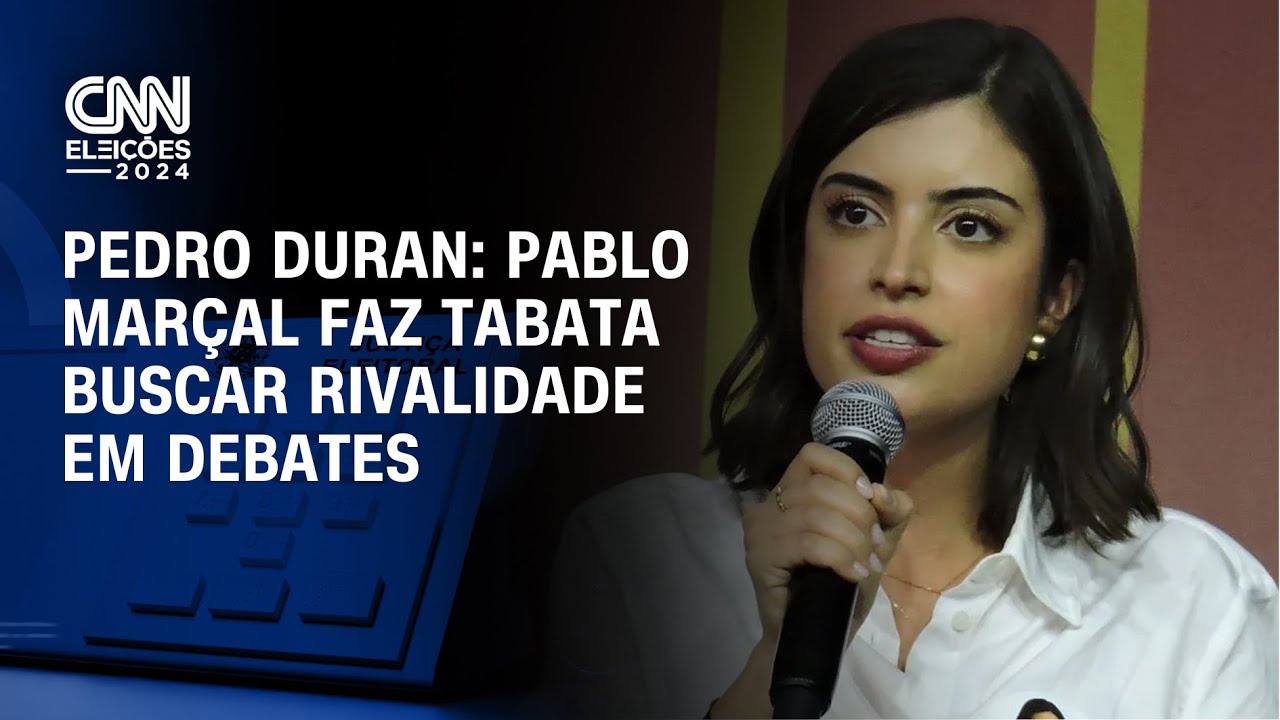 Pedro Duran: Pablo Marçal faz Tabata buscar rivalidade em debates | CNN NOVO DIA