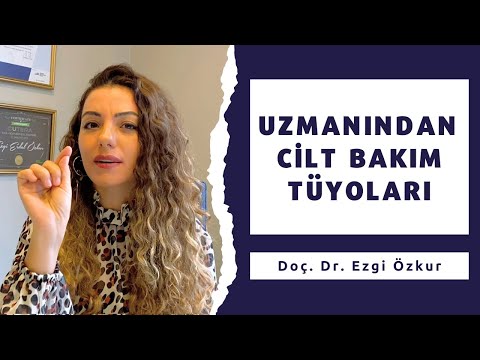 Uzmanından Cilt Bakım Tüyoları - Hyalüronik Asit - Akne Söndürme - Retinoid - Doç. Dr. Ezgi Özkur