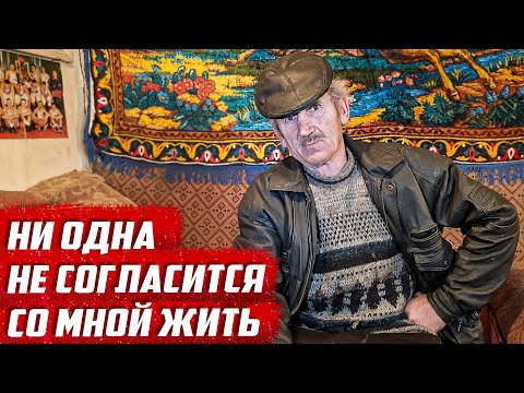 Последний мужик в заброшенной деревне | Орловская обл, Малоархангельский р/н д. Удерево