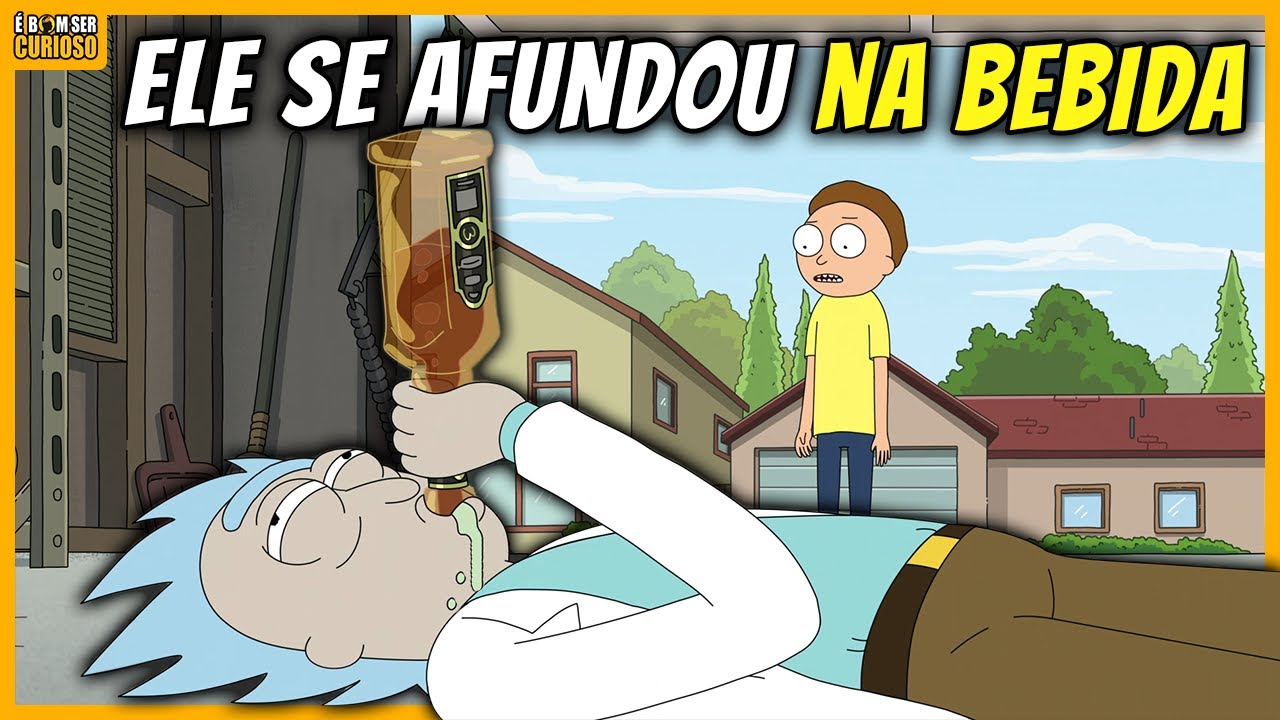 RICK C-137 ENTRA EM DEPRESSÃO DEPOIS DE MATAR O RICK PRIME - Rick and Morty - Review - T 7ª - Ep 06